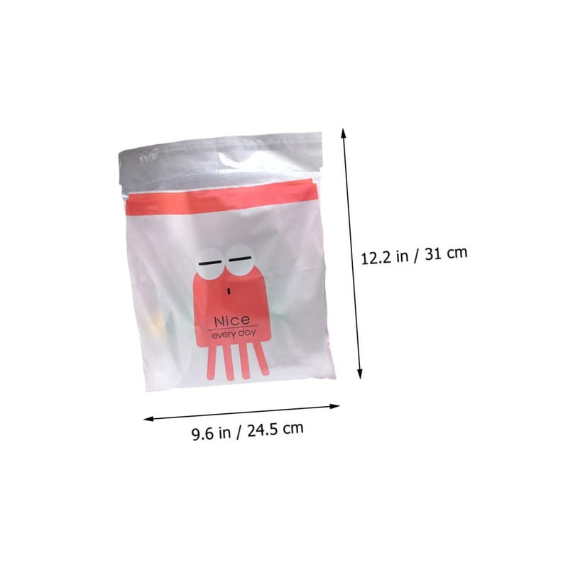 أكياس قمامة PEVA مقاومة للتسرب 40 قطعة، أكياس قمامة لاصقة محمولة للسيارة والمنزل - Image 2