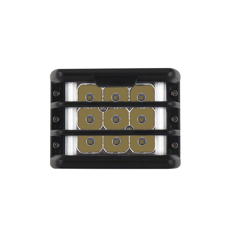 Pair of 4inch 36W LED Light Bar Work Light Side Shooter Turn Signal Lamp Road Driving Light with Wiring Harness for Jeep Car Truck SUV Boat Marine - Image 4