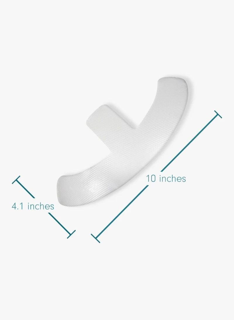 NewGel+ Advanced Silicone Gel Sheeting Anchor Clear for Scar Management, Suitable for Curved Scar Removal - Image 2