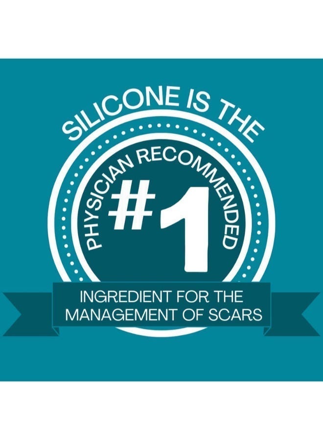 NewGel+ Advanced Silicone Gel Sheeting Anchor Clear for Scar Management, Suitable for Curved Scar Removal - Image 3