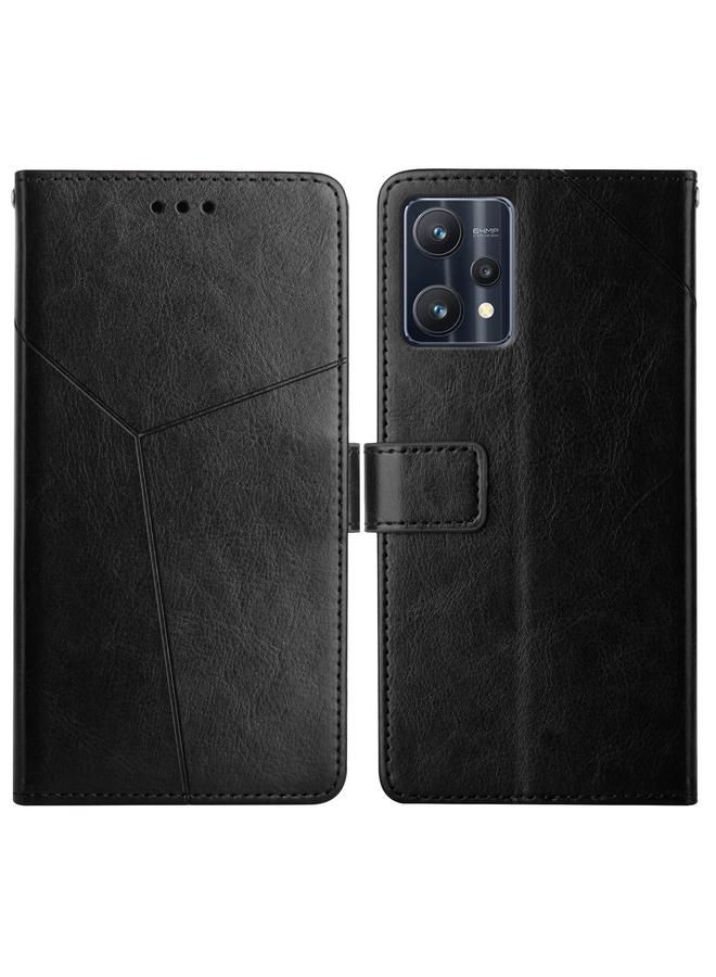 S-TOP Case For OPPO Realme 9 Pro+/Realme 9 4G Y Stitching Horizontal Flip Leather Phone Case - Image 1