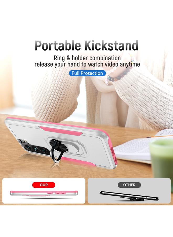 S-TOP Case For Samsung Galaxy S23+ 5G Pioneer Armor PC + TPU Holder Phone Case - Image 4