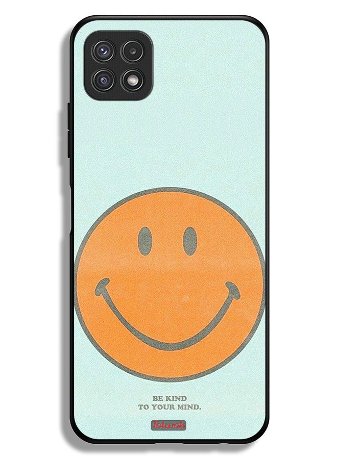 Tolwak Samsung Galaxy A22 5G Protective Case Cover Be Kind To Your Mind - Image 1
