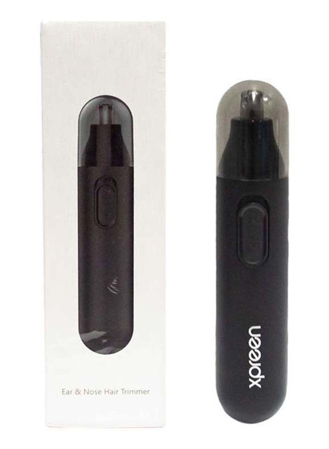 Portable Ear And Nose Hair Trimmer Black - Image 2