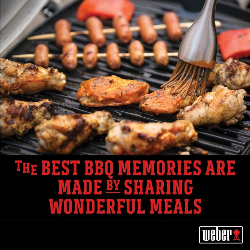Weber Instant Read Digital Thermometer BBQ Food Thermometer Fast Accurate Temperature Probe for Grilling Meat Cooking Kitchen Stainless Steel Probe with LCD Display °C °F Switch - Image 4