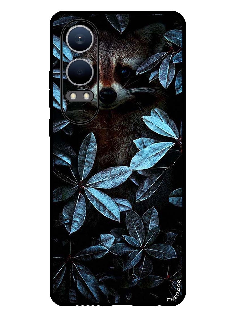 Theodor Protective Case Anti Scratch Shock Proof Bumper Cover For OnePlus Nord CE4 Lite Animal Between Leaves - Image 1