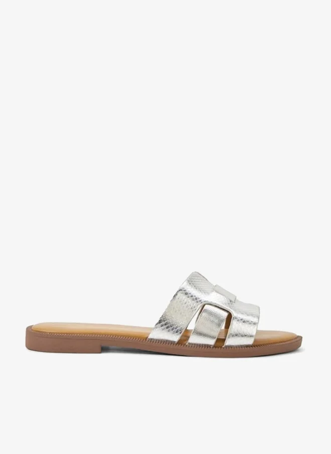سيليست Women Textured Flat Sandals