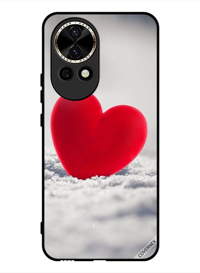 Covernex Protective Case Cover For Huawei nova 12 Lovely Red Heart - Image 1