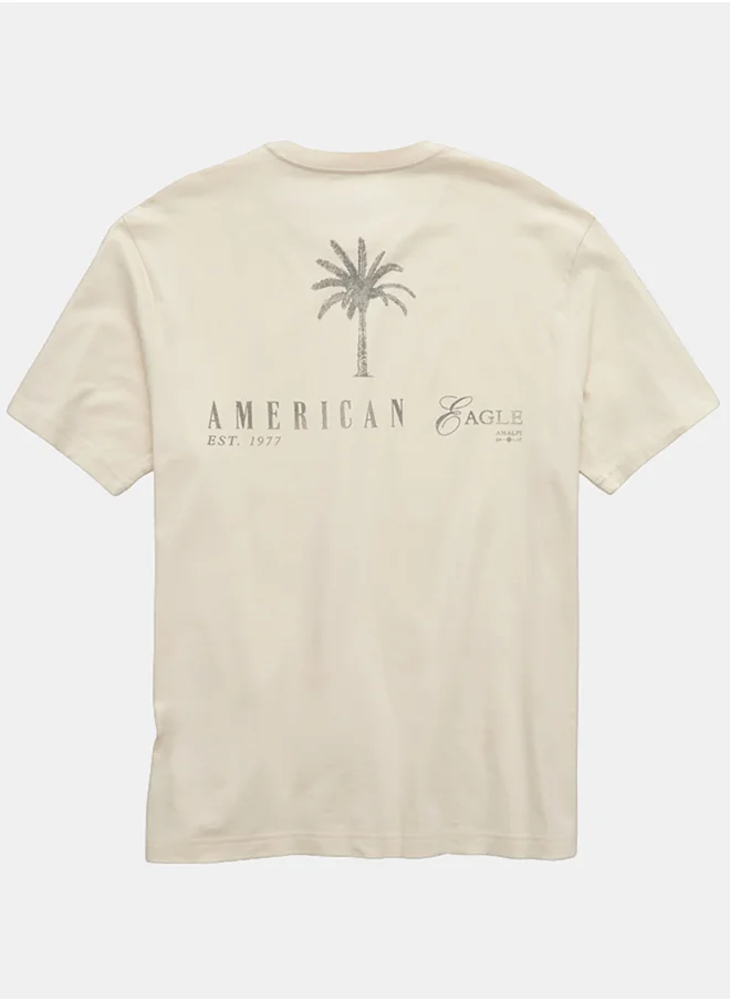 American Eagle AE Logo Graphic T-Shirt