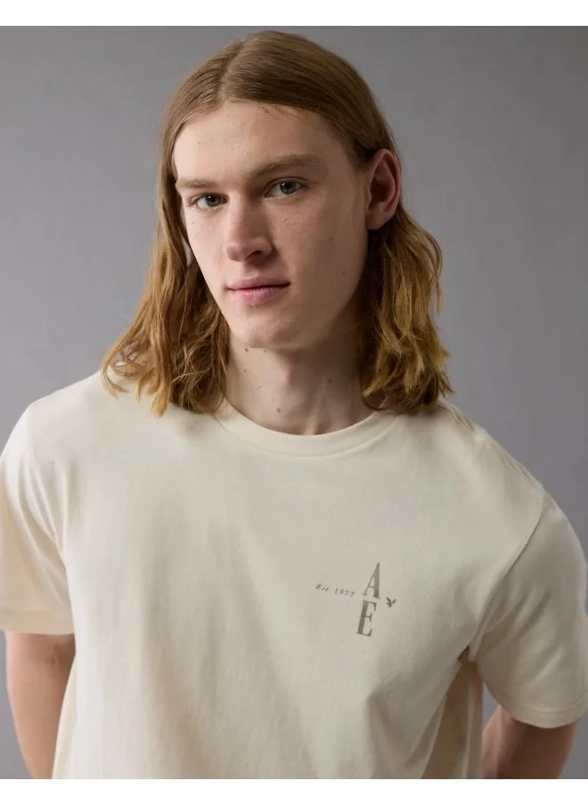 امريكان ايجل AE Logo Graphic T-Shirt