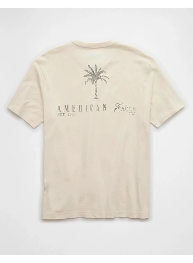 امريكان ايجل AE Logo Graphic T-Shirt