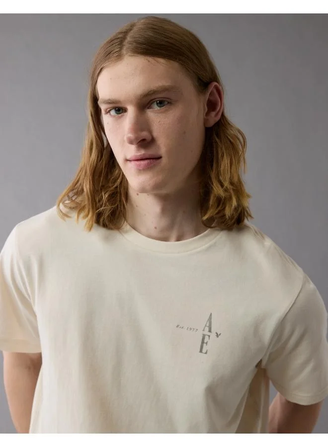 امريكان ايجل AE Logo Graphic T-Shirt