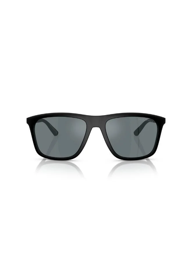 EMPORIO ARMANI 0Ea4237 Rectangular Sunglasses