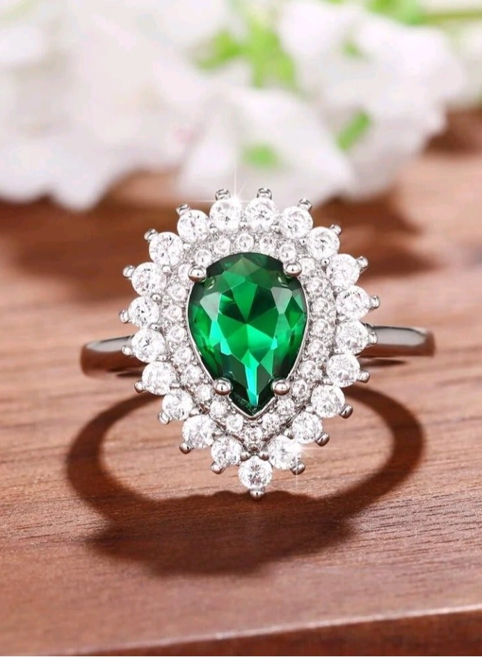 Jewelry For Life Trendy Silver Plated Ring For Women Size 7 - Image 3