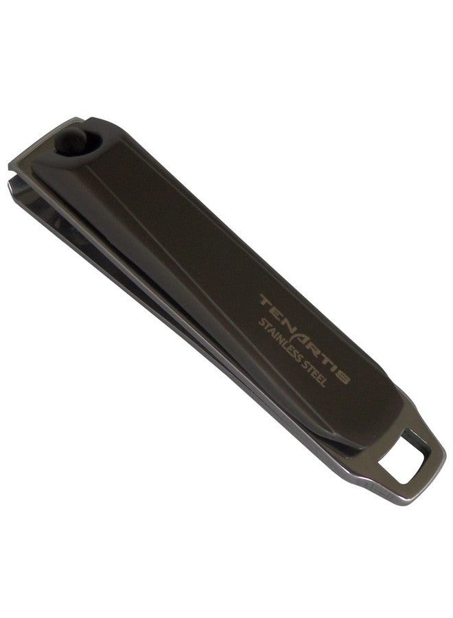 Tenartis Stainless Steel Professional Fingernail Clipper Boston with File and PVC Case - Tenartis - Image 1