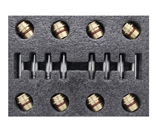 TTDYKX 8 Pcs Pilot Valve Control Pusher 1981076 Compatible with Caterpillar CAT Skid Steer Loader 216B3 226B 236B 242B 247B 268B Track Type Loader 933C 939C - Image 1