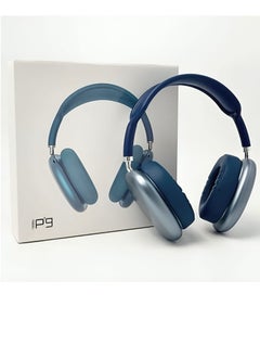 P9 Bluetooth Over-Ear Headphones Blue  - Image 1
