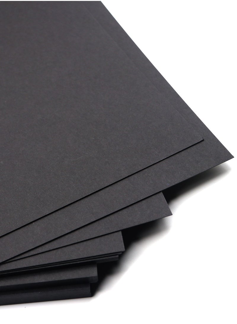 firstnock A3 Black Paper 350GSM - Thick Dark Black PaperPremium Quality for Creative Projects  - Image 4