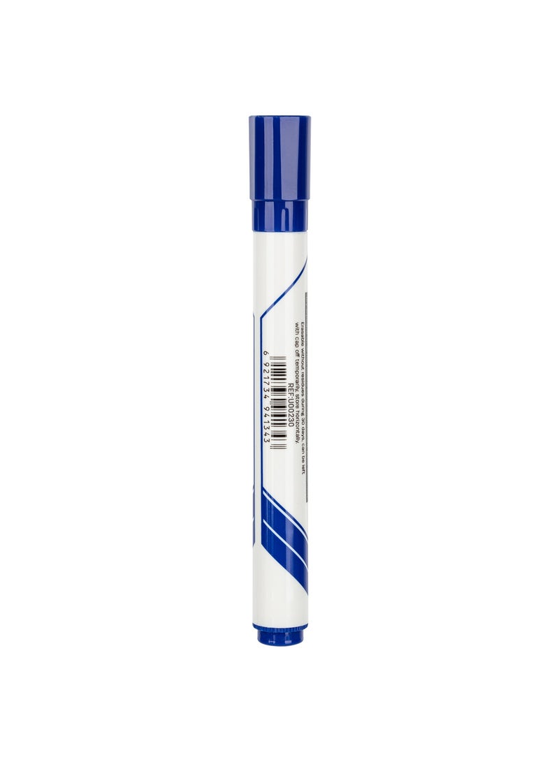 Deli EU00230 Whiteboard Marker 12pcs/boxâ€“ Blue â€“ Ideal for Classroom and Office Use - Image 5