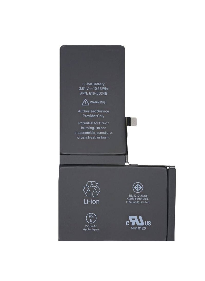 GENNEXT - Replacement Battery For Apple iPhone X Black - Image 1
