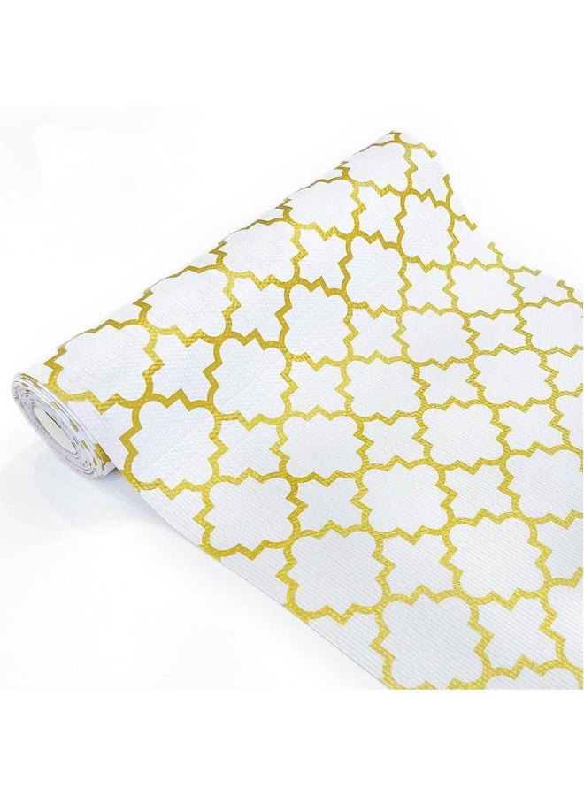 PVC Cabinet Mats Refrigerator Anti Slip Mats Waterproof And Oil Proof Mats Kitchen Drawer Storage Mats Dust Proof Mats Shelf Liners For Kitchen Cabinets Non Adhesive Cabinet Liner Non Slip Contact P - Image 1