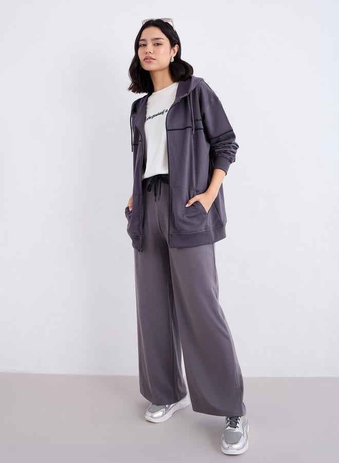 ستايلي هودي طويل بقصة عادية - Image 2