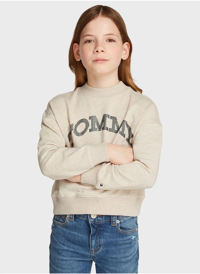 TOMMY HILFIGER Youth Logo Sweatshirt
