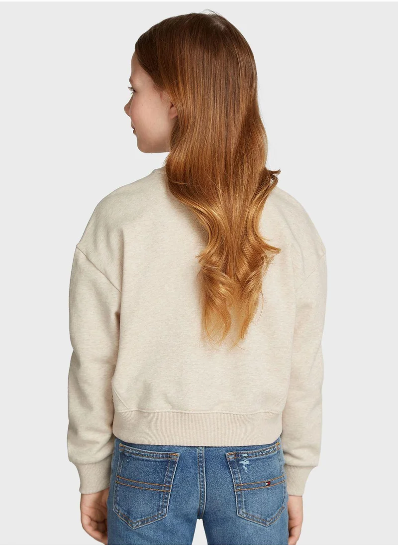 TOMMY HILFIGER Youth Logo Sweatshirt