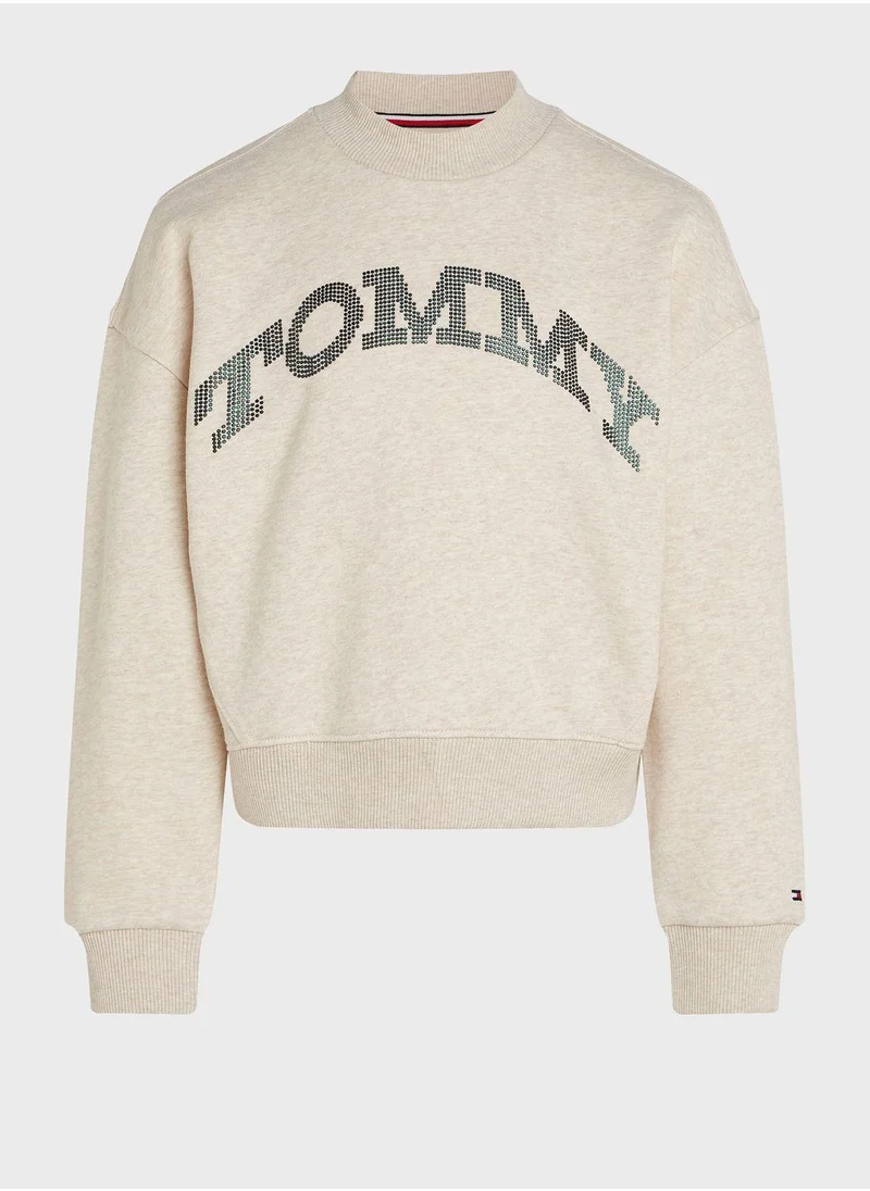 TOMMY HILFIGER Youth Logo Sweatshirt