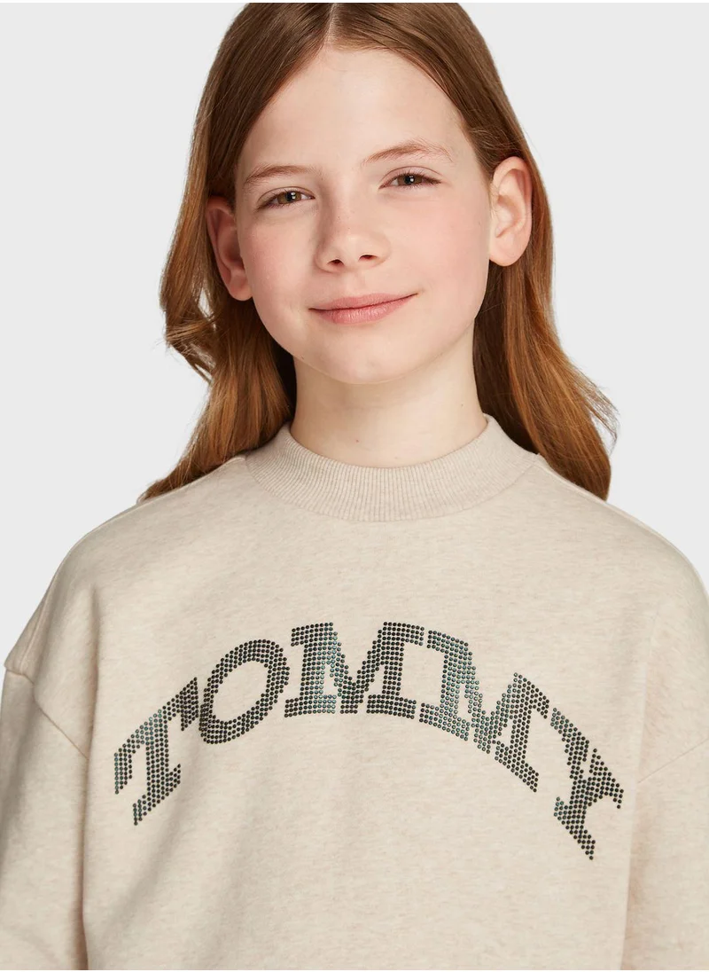 TOMMY HILFIGER Youth Logo Sweatshirt