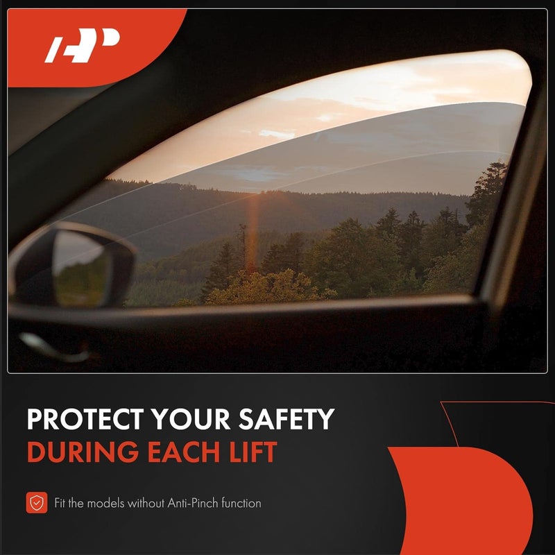 A-Premium محرك رفع نافذة الطاقة متوافق مع تويوتا وشيفروليه ولكزس وميتسوبيشي وسوزوكي وجيو موديلات - كامري، كورولا، تاكوما، سيينا، 4رانر، ES، LS، لاند كروزر، LX، استبدال# 8340260G01 - Image 4