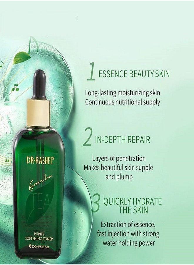 Rashell Cosmetics DR RASHEL Green Tea Purify Softening Facial Toner  - Image 3