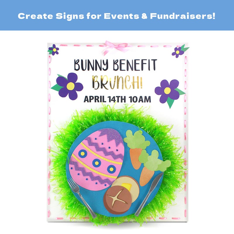 ArtSkills 11” x 14” Poster Board, Heavyweight White Poster Boards for Vision Boards, School Projects, Presentations, Arts and Crafts, 12-Pack - Image 5