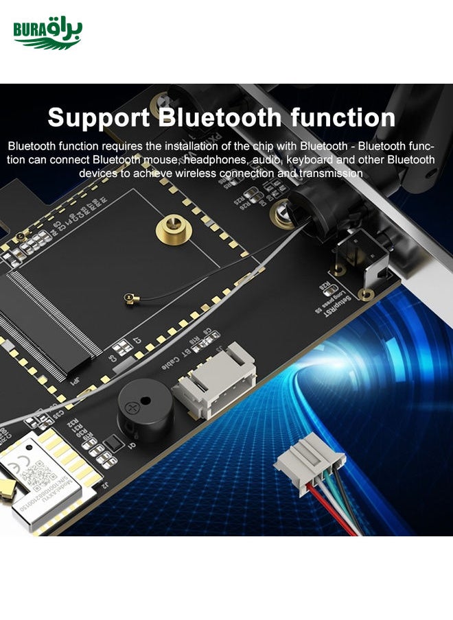 BURAQ EDUP EP-9713 Remote Control Computer Switch Machine Network Card Bare Board  - Image 3