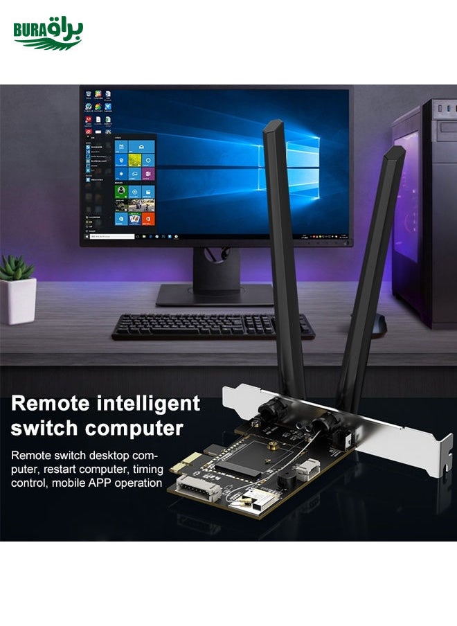 BURAQ EDUP EP-9713 Remote Control Computer Switch Machine Network Card Bare Board  - Image 5
