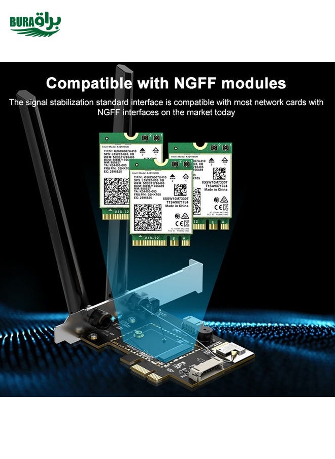BURAQ - EDUP EP-9713 Remote Control Computer Switch Machine Network Card Bare Board - Image 1