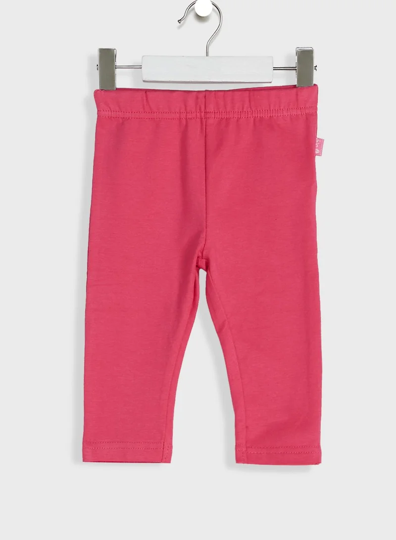 JoJo Maman Bebe Kids 2 Pack Assorted Leggings