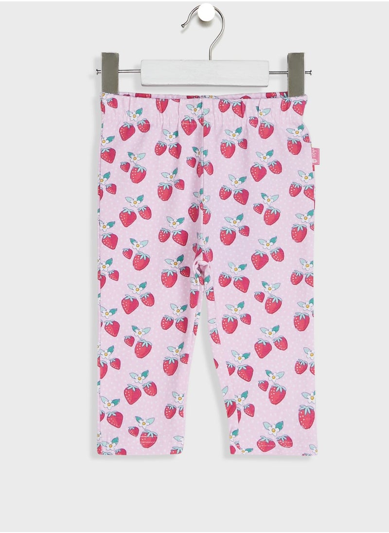JoJo Maman Bebe - Kids 2 Pack Assorted Leggings - Image 1