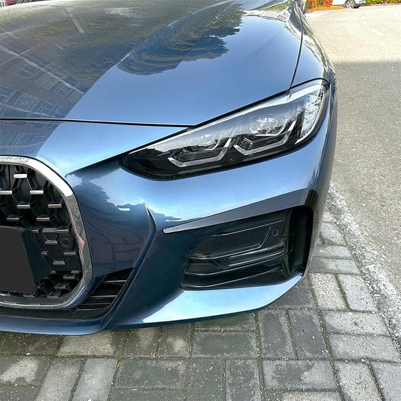 QASULER Front Fog Light Bumper Splitters for 4 Series M Sport - Image 2