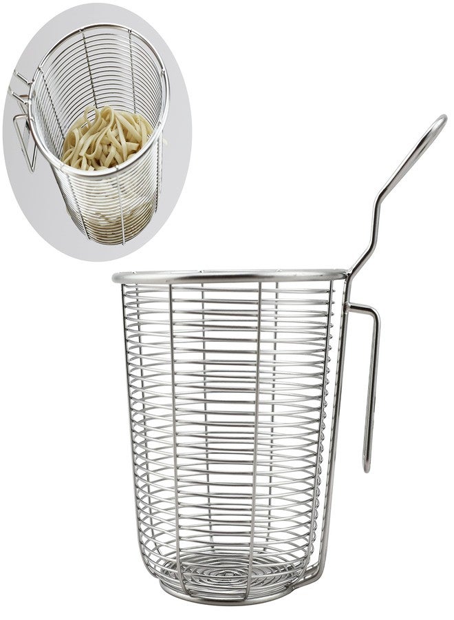 EIKS Spider Strainer Stainless Steel Wire Deep Basket for Hot Pot Cooking Spaghetti Pasta Noodles Dumpling - Rinsing, Straining, Draining Application - Image 1