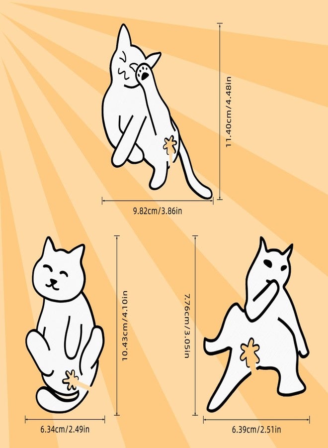 K TOMOTO Funny Cat Butt Bread Clips - Reusable Food Bag Sealer for Bread & Snack Bags - Cat Lover's Kitchen Essential & Quirky Home Decor (3 Pcs) - Image 5