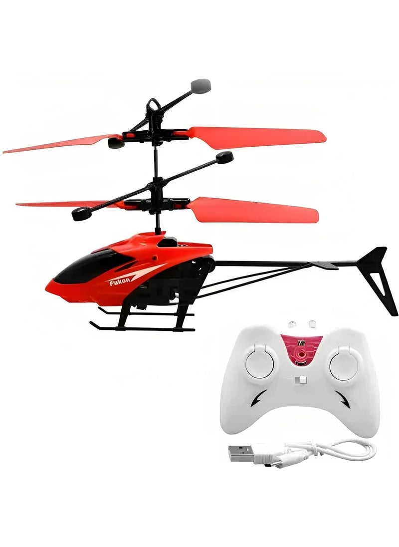 Rally Remote Control Induction Helicopter Toy Flying RC Induction Aircraft Flashing Light  Airplane Toys  - Image 2