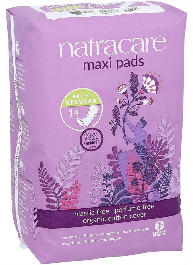 Natracare Pads Maxi Regular 14 Count (6 Pack) - pzsku/Z5475A4B91C3ADA0CF3F5Z/45/_/1741206345/89c85b09-f7e8-4c47-a747-4b9b0e58879a