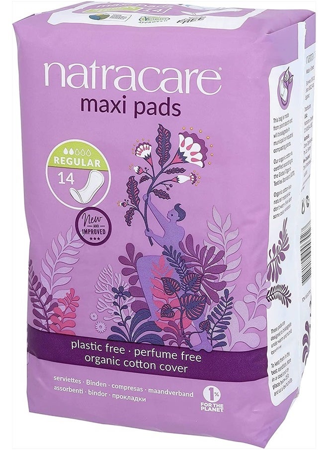 Natracare Pads Maxi Regular 14 Count (6 Pack) - pzsku/Z5475A4B91C3ADA0CF3F5Z/45/_/1741206346/ecfabd6a-6a32-4ebf-a91a-5a7f7bf5d010