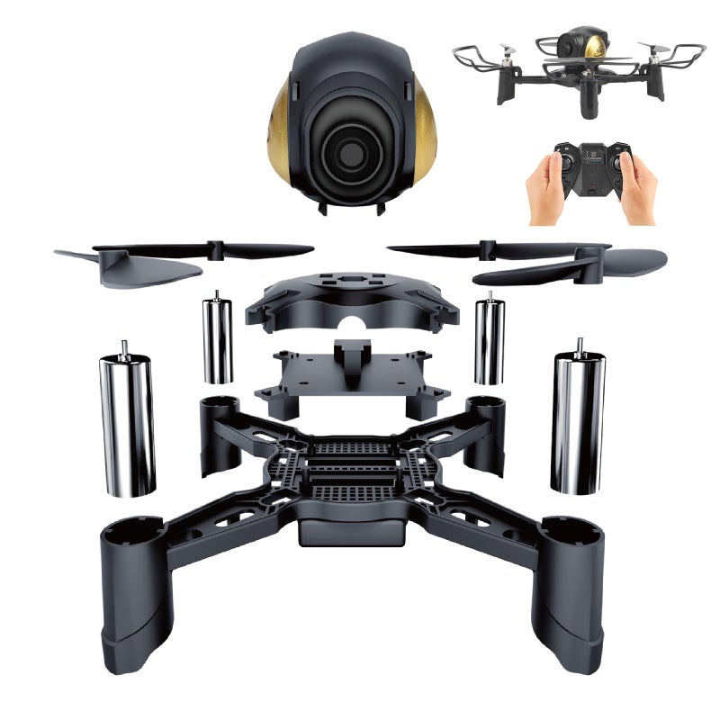 GILOBABY DIY Mini Drone Kit for Kids Beginners Build Your Own RC Quadcopter with Altitude Hold Headless Mode IndoorOutdoor STEM Learning Early Flight Courses Bulk Educational Orders - Image 3