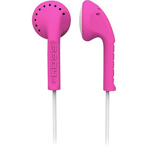 Koss KE10P Scalped Stereo Earbuds, Pink - Image 3