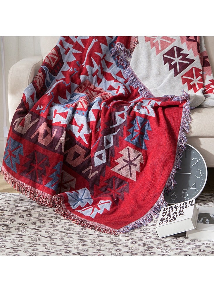 Loquat Vintage European Blanket 90*150,sofa blanket retro European style blanket anti slip thick carpet sofa cover sofa towel - Image 1