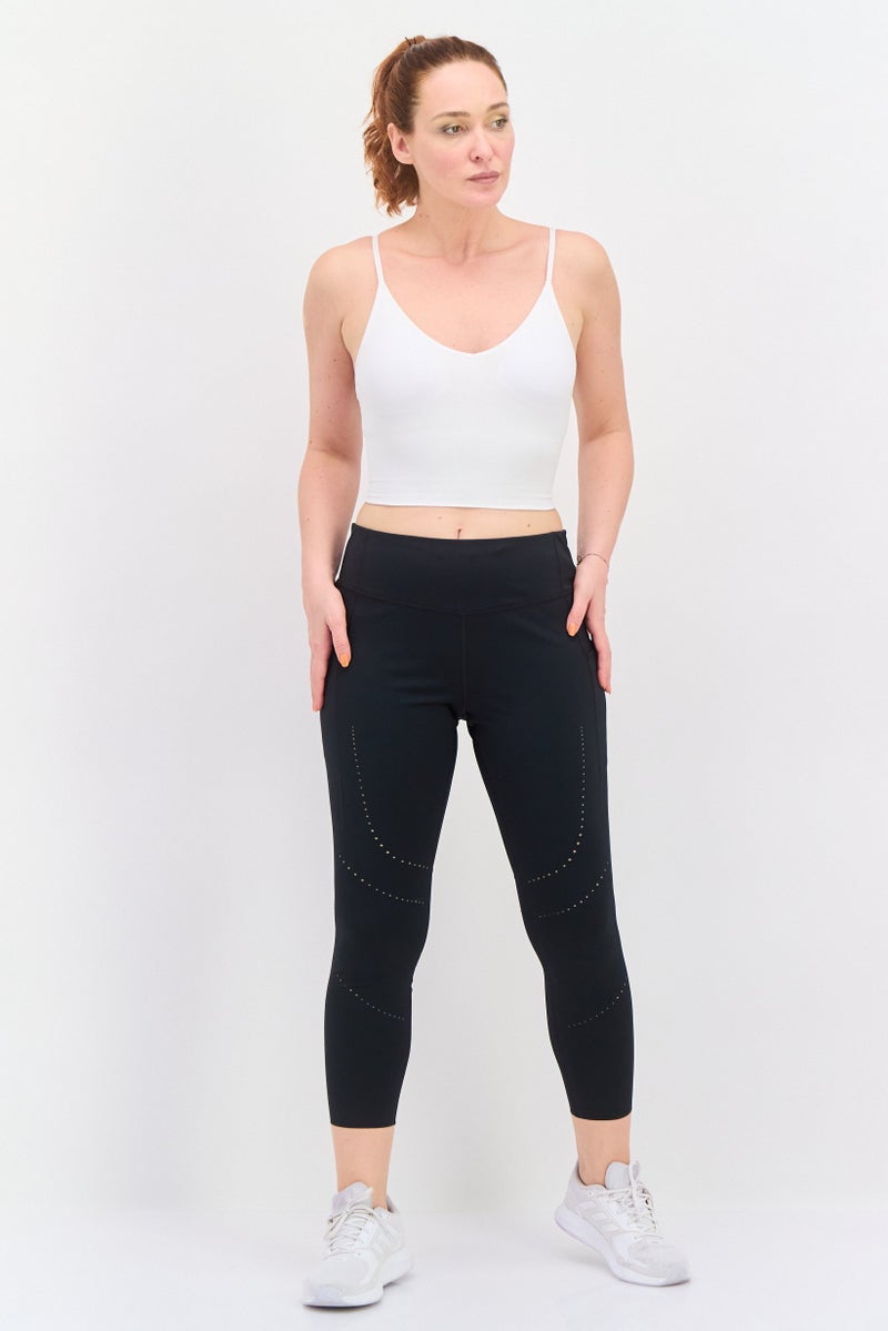 Brooks Women Sportswear Fit Training Leggings, Black - Image 4