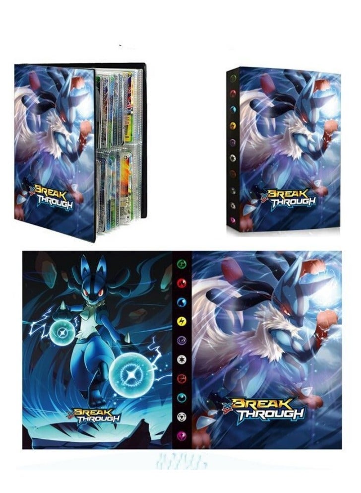 Pokemon TCG 240 Pokémon Assorted Card Storage Box Book Card Set Collection Card Set Game Card Collection Book Birthday Gift Party Gift Holiday Gift