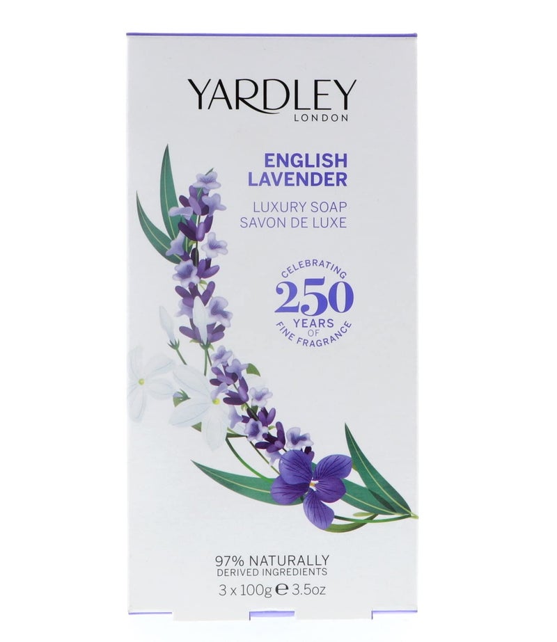 Yardley English Lavender By Yardley of London 3 Luxury Soaps
